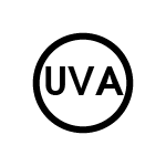 The Moisturizer - UVA symbol